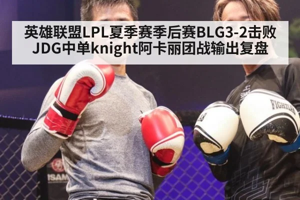 英雄联盟LPL夏季赛季后赛BLG3-2击败JDG中单knight阿卡丽团战输出复盘